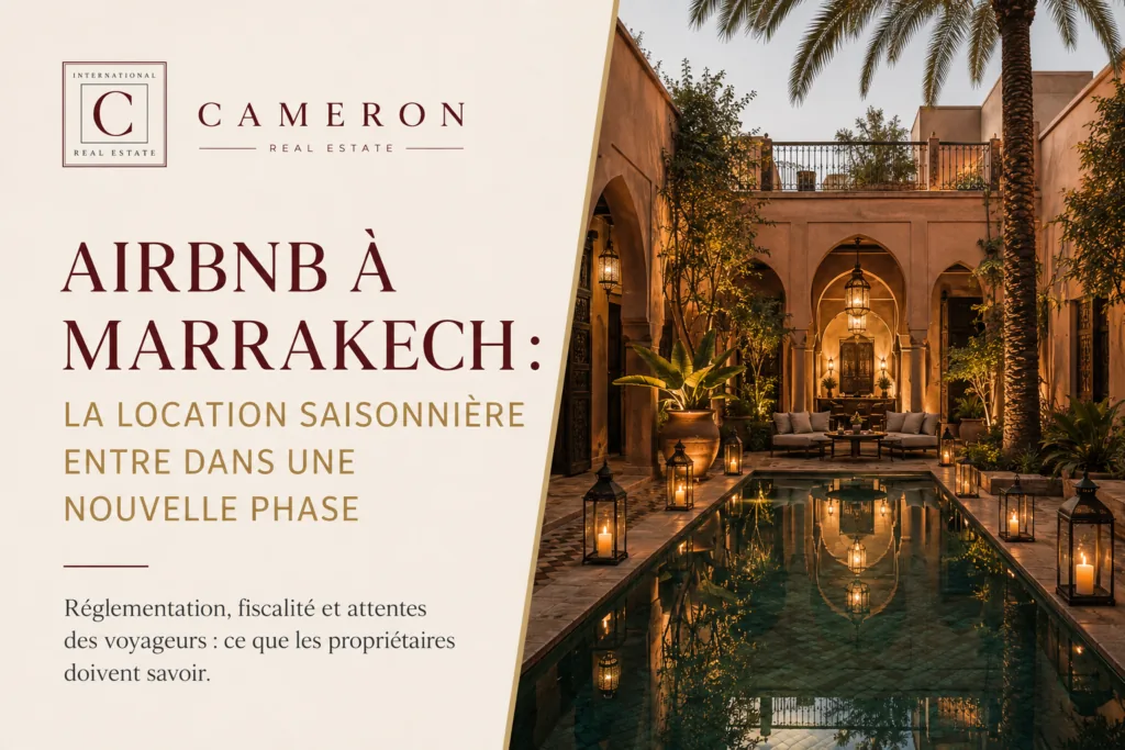 Airbnb à Marrakech : la location saisonnière entre dans une nouvelle phase