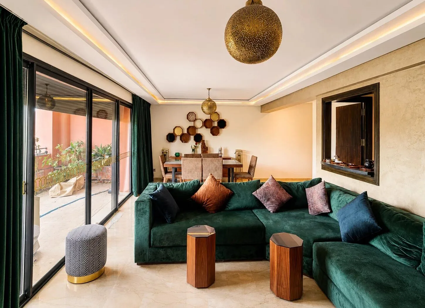 Appartement moderne 2 chambres avec terrasse – Hivernage