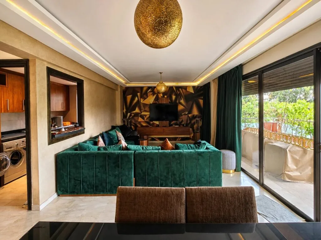 Appartement moderne 2 chambres avec terrasse – Hivernage