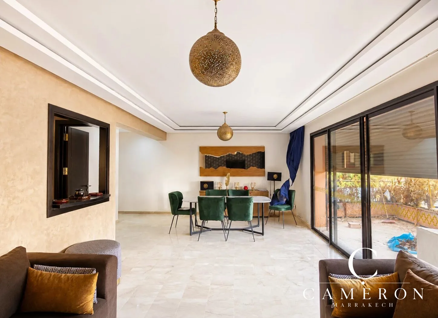 Appartement moderne avec grande terrasse et piscine sur le toit à l’Hivernage