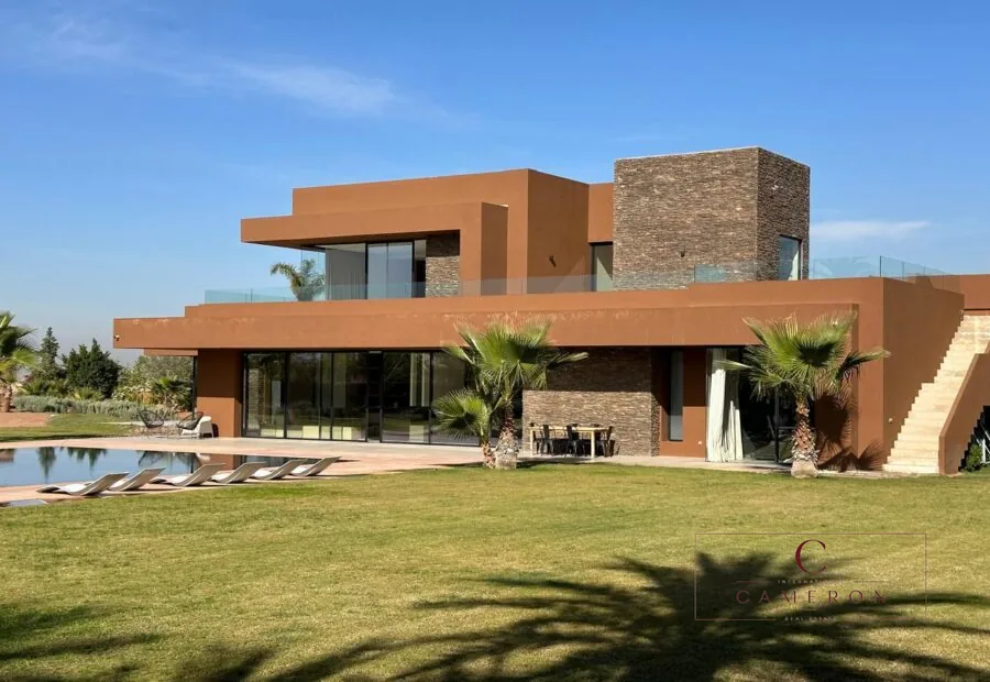 Villa d’architecte avec parc d’un hectare – Route de l’Ourika