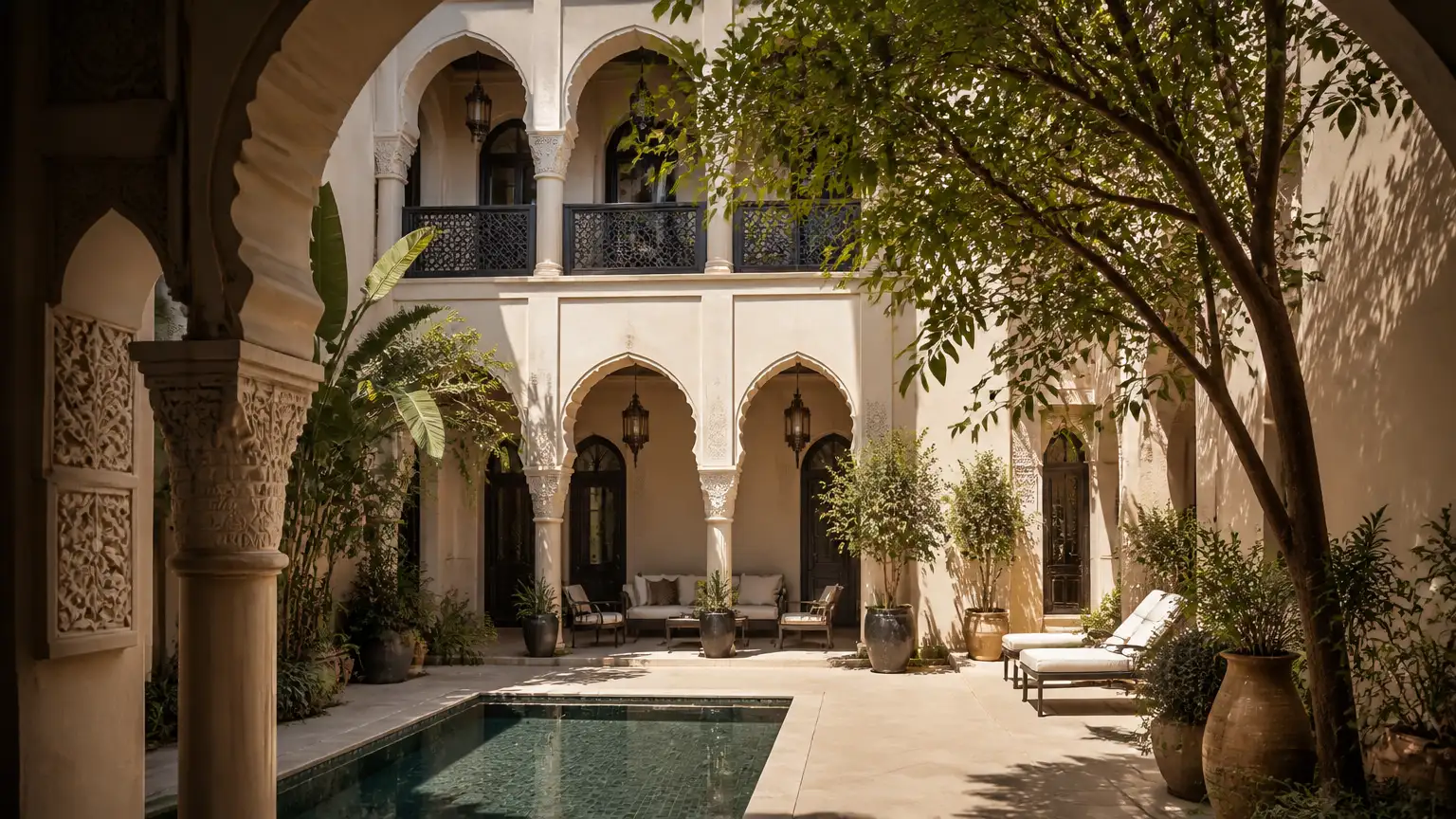 Dar El Bacha, Mouassine & Riad Laarous, Marrakech neighbourhood