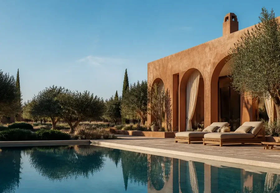 Noria, Argan & Samanah, quartier de Marrakech