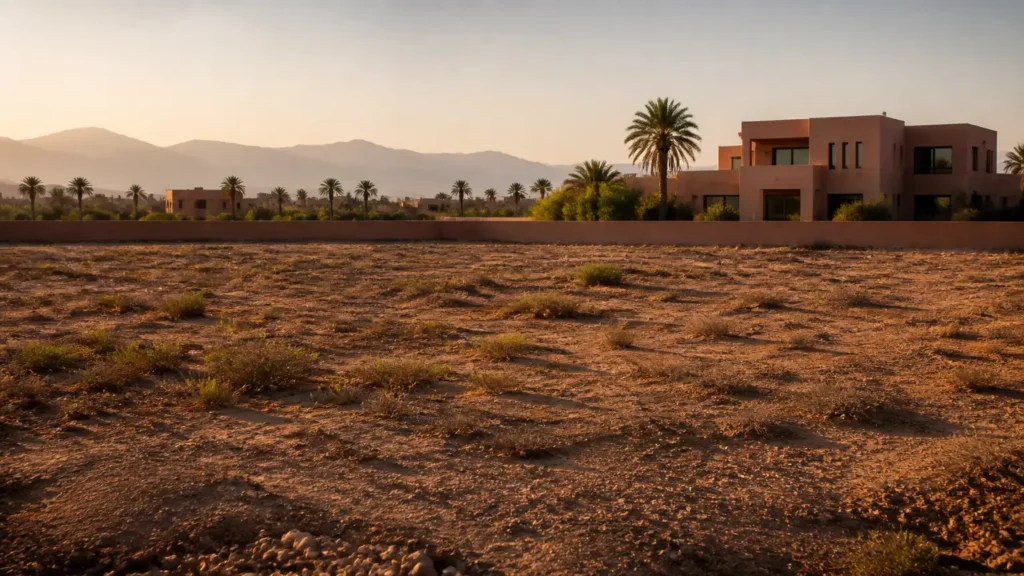 Taxe sur les terrains non bâtis à Marrakech : ce qui change en 2026