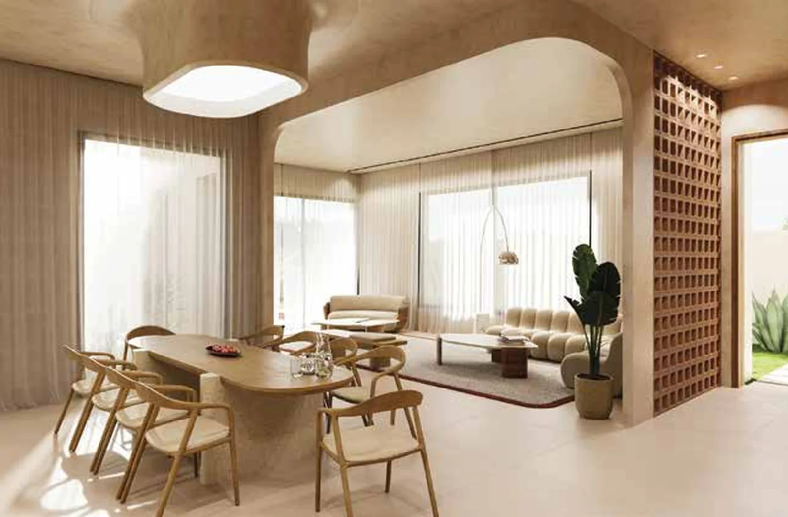 Large, new 4-bedroom villa with a swimming pool in a private estate in Marrakech