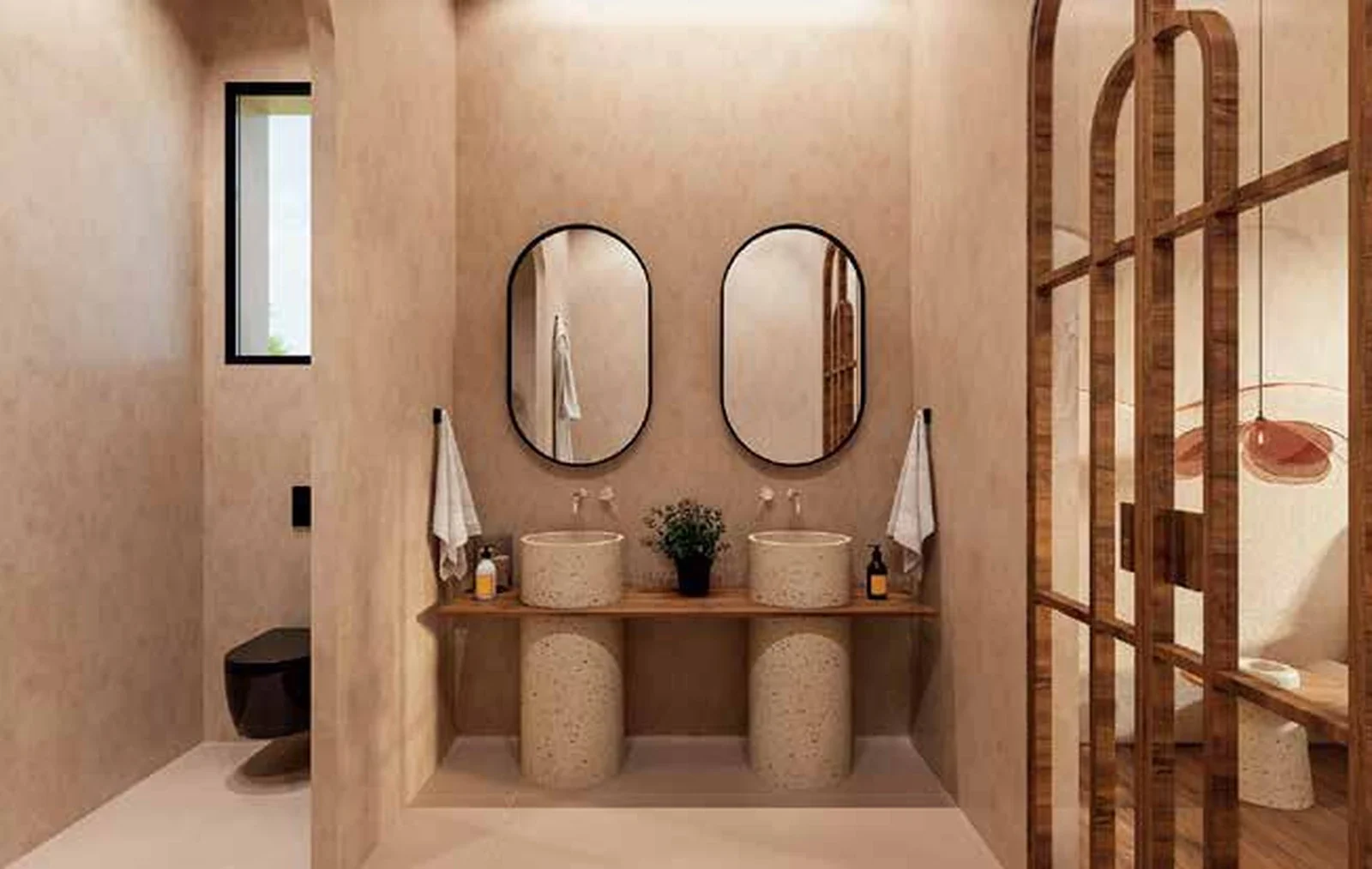 Large, new 4-bedroom villa with a swimming pool in a private estate in Marrakech