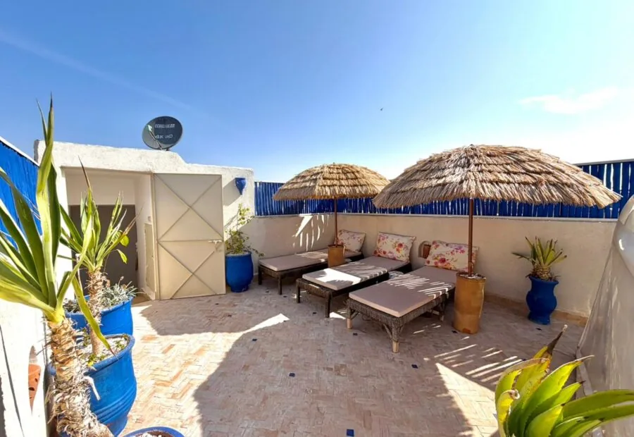 Riad de 4 chambres avec bassin - Quartier Kasbah