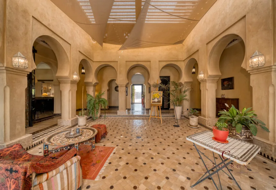 Villa 4 chambres avec parc arboré – Route de l'Ourika