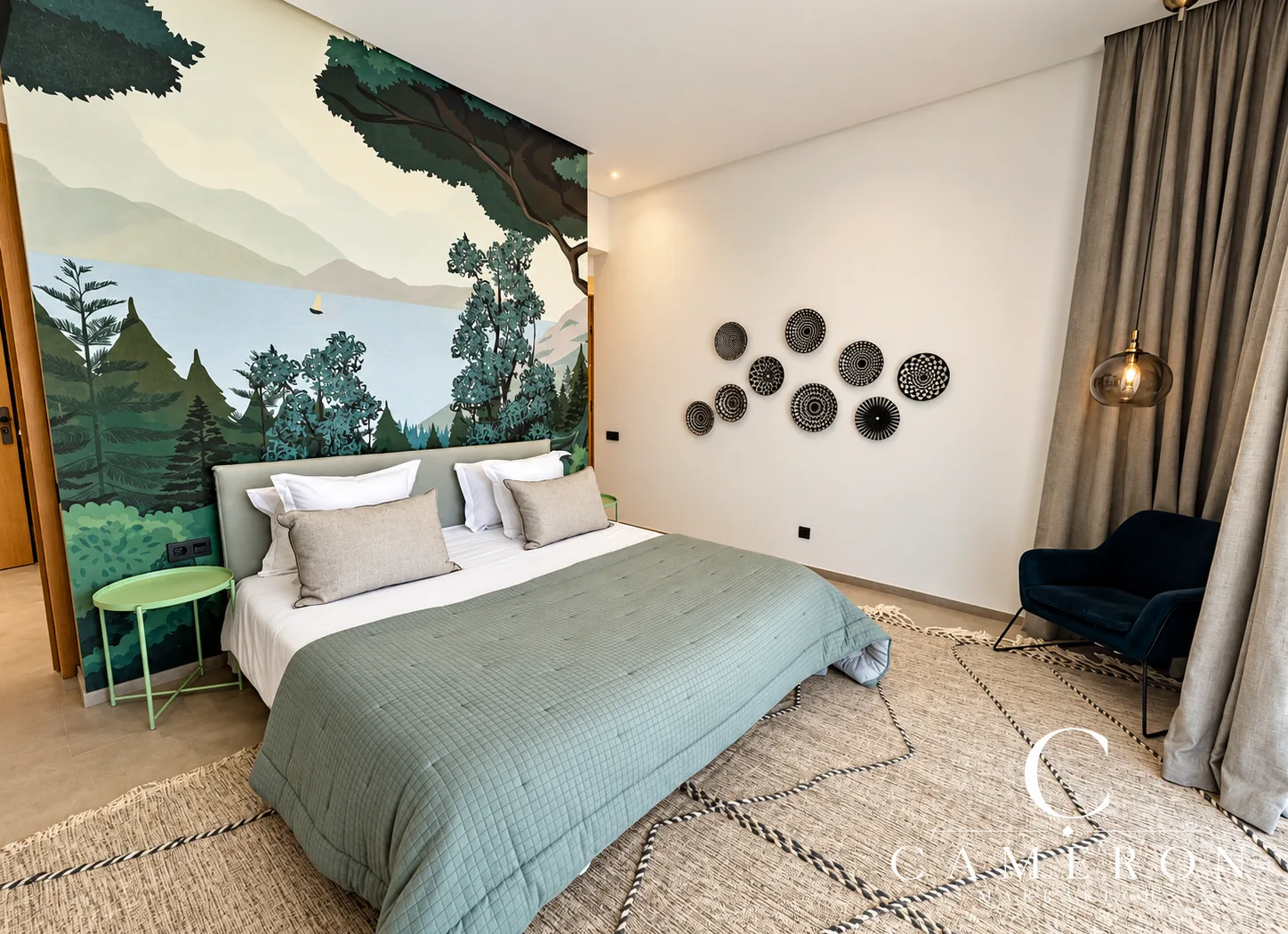 An exceptional villa set on 2,500 m² – Route de l’Ourika, Marrakech.