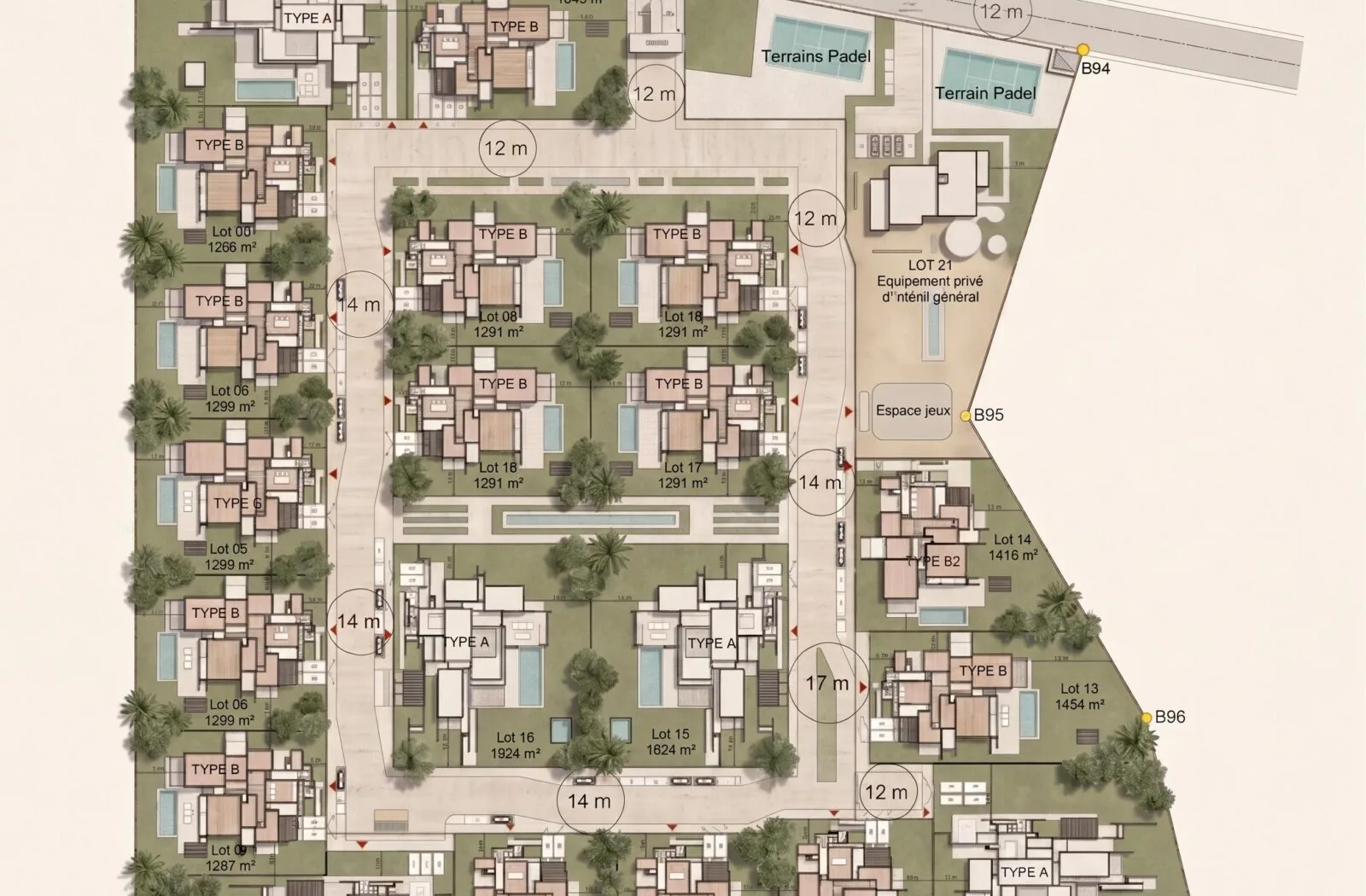 Programme neuf – Villas contemporaines sur la Route de Tahannaout à Marrakech