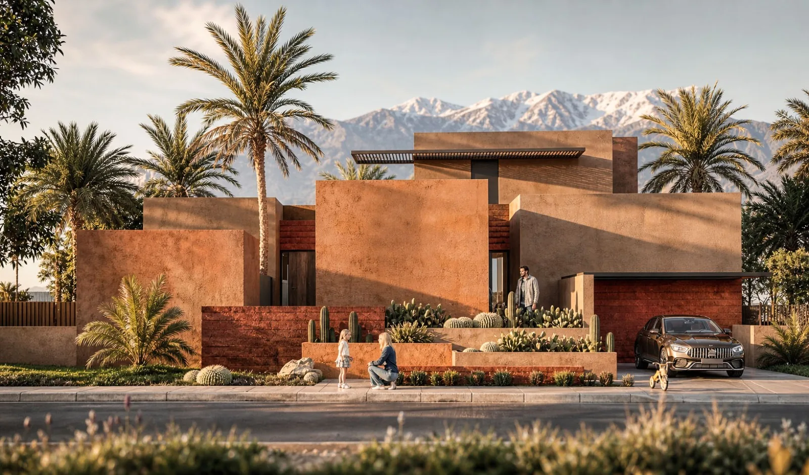 Programme neuf – Villas contemporaines sur la Route de Tahannaout à Marrakech
