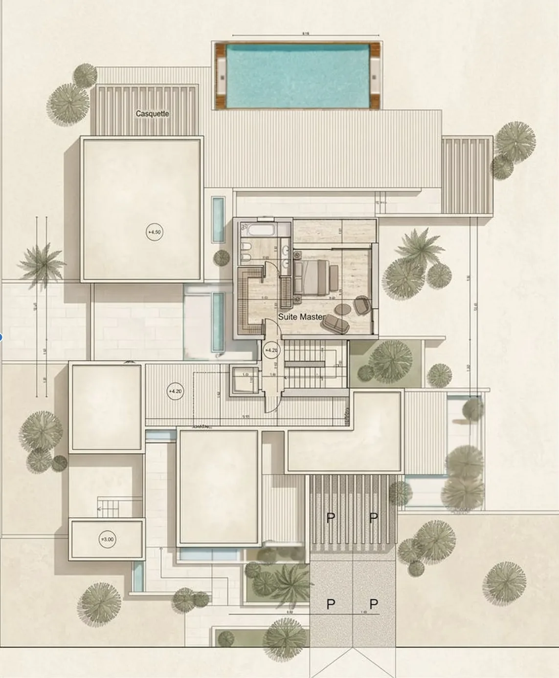 Programme neuf – Villas contemporaines sur la Route de Tahannaout à Marrakech