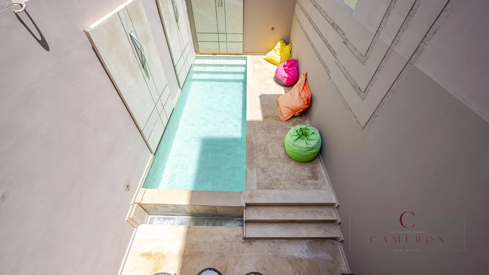 Duplex moderne 2 chambres avec piscine privée à vendre – Victor Hugo, Marrakech – 165 m