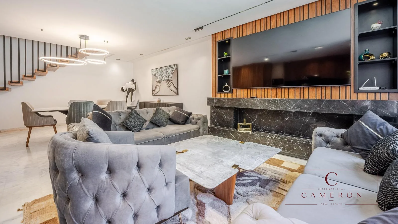 Duplex moderne 2 chambres avec piscine privée à vendre – Victor Hugo, Marrakech – 165 m