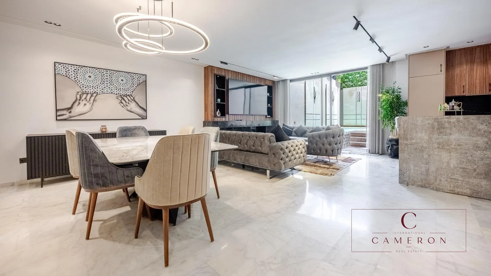 Duplex moderne 2 chambres avec piscine privée à vendre – Victor Hugo, Marrakech – 165 m