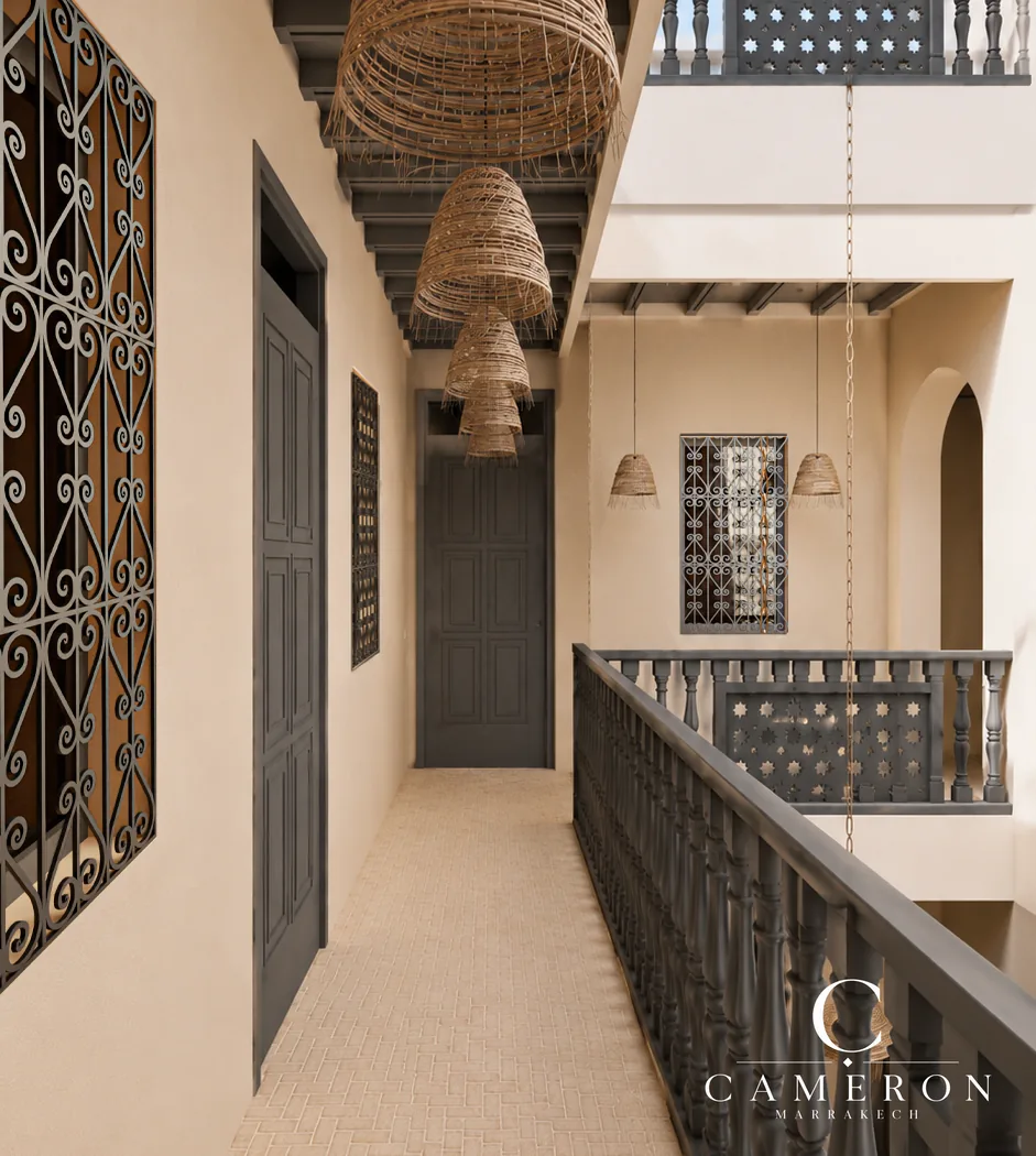 Renovated 4-bedroom riad with car access – Riad Laarousse, Marrakech