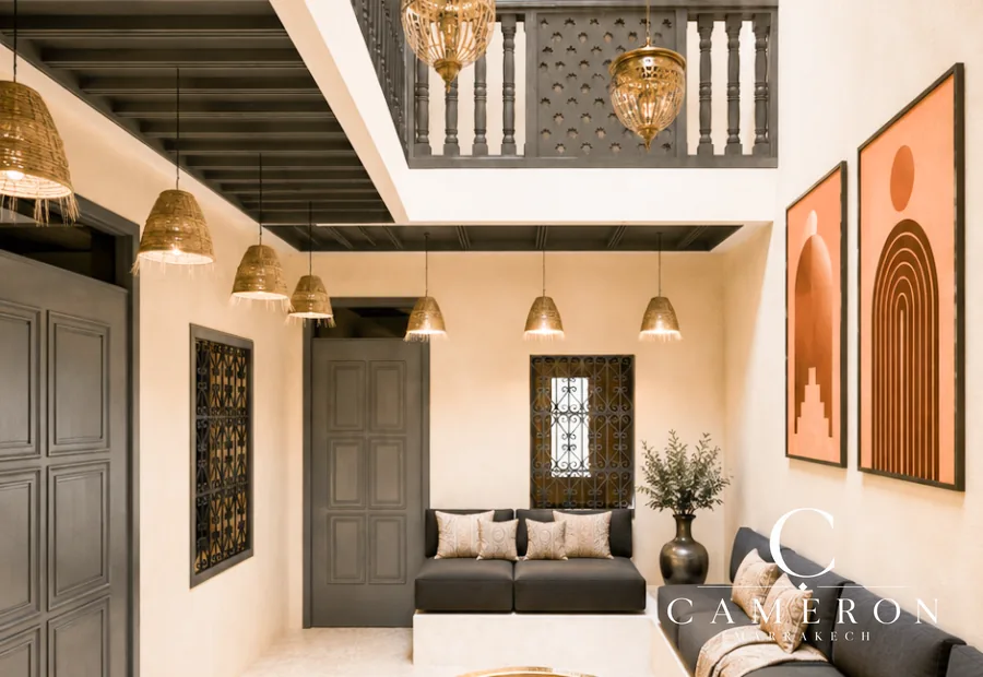 Riad rénové 4 chambres avec accès voiture – Riad Laarousse, Marrakech