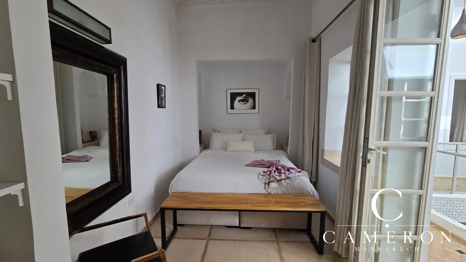 3-bedroom riad with terrace and pool – Kasbah Marrakech