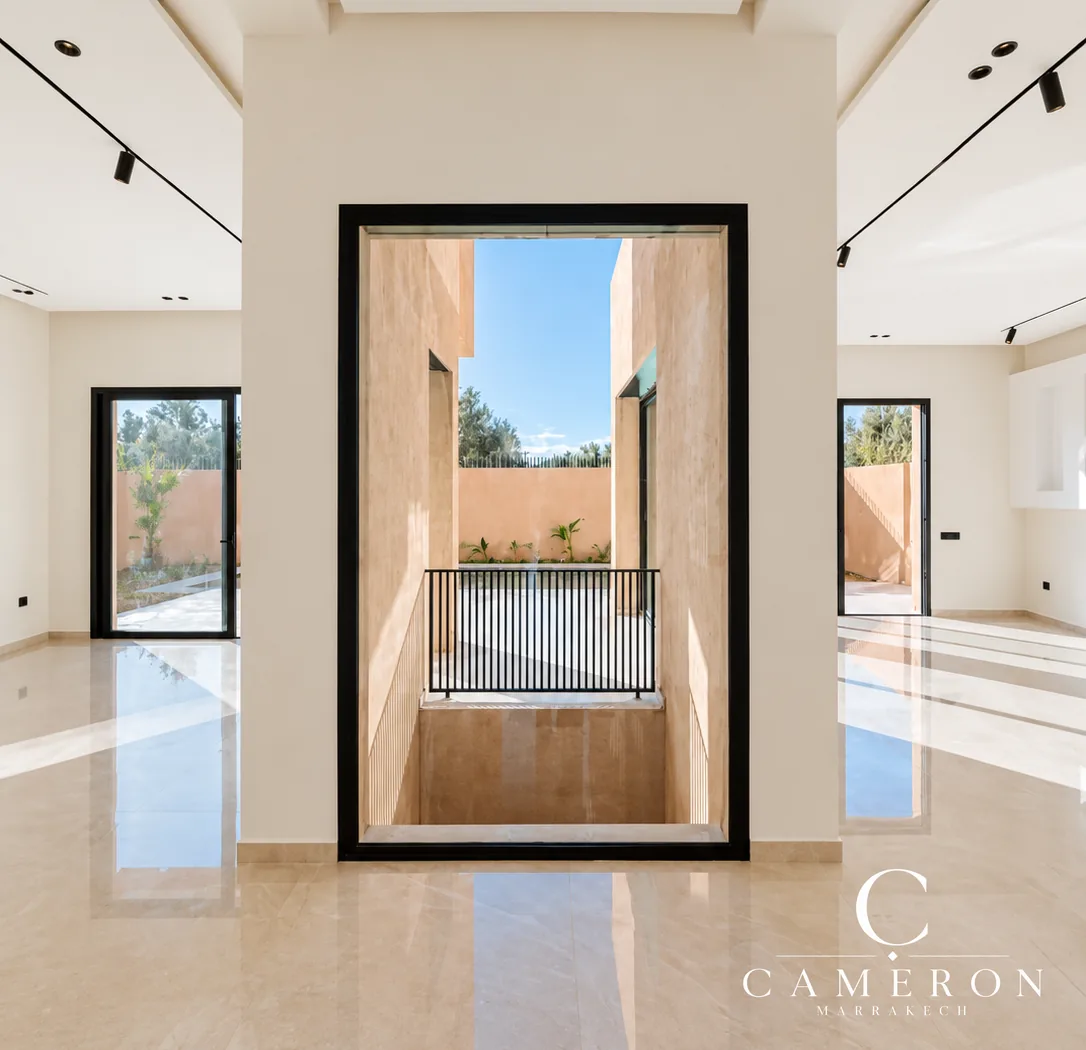 New 5-bedroom south-facing villa – Akenza Golf Marrakech