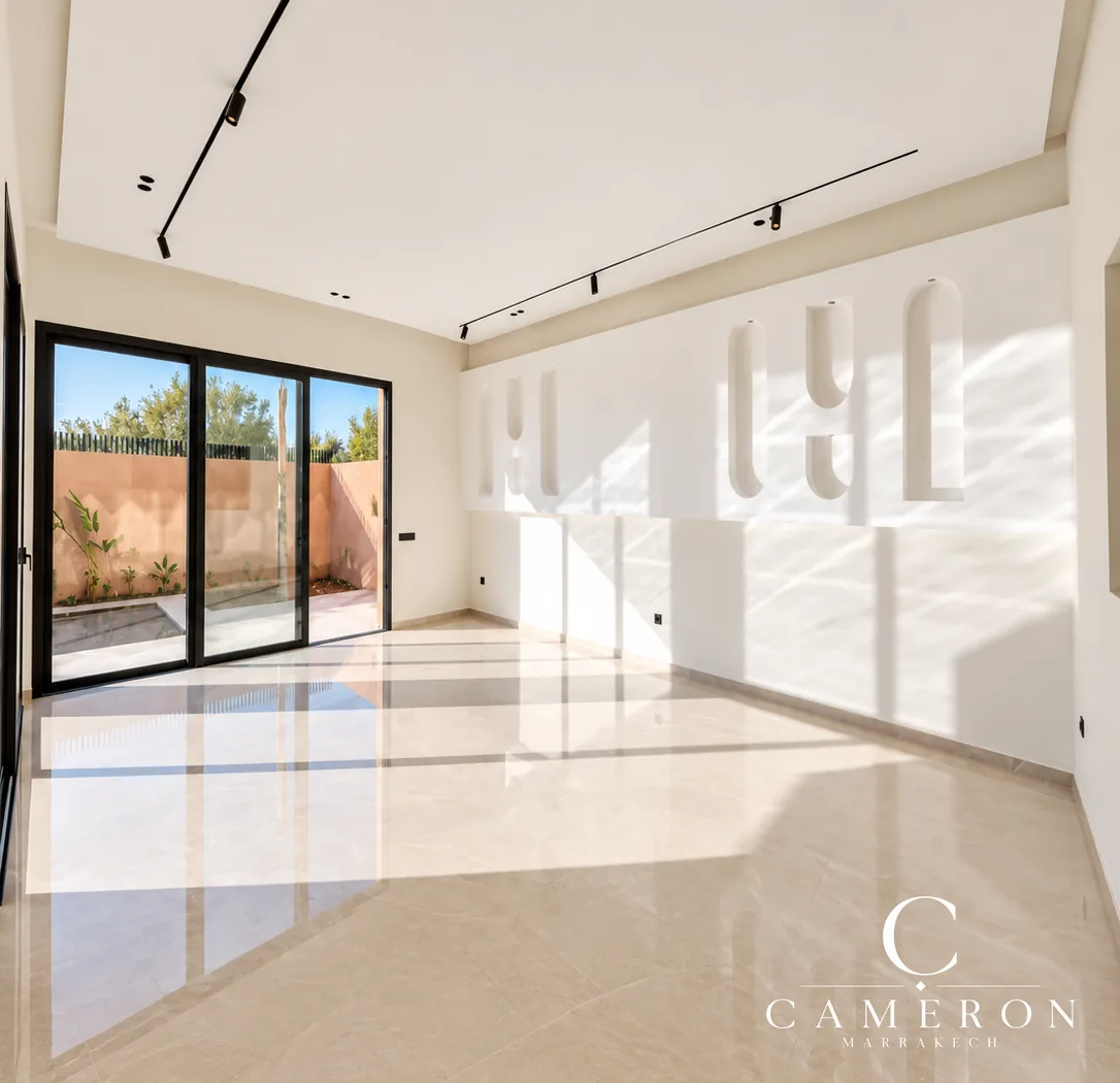 New 5-bedroom south-facing villa – Akenza Golf Marrakech