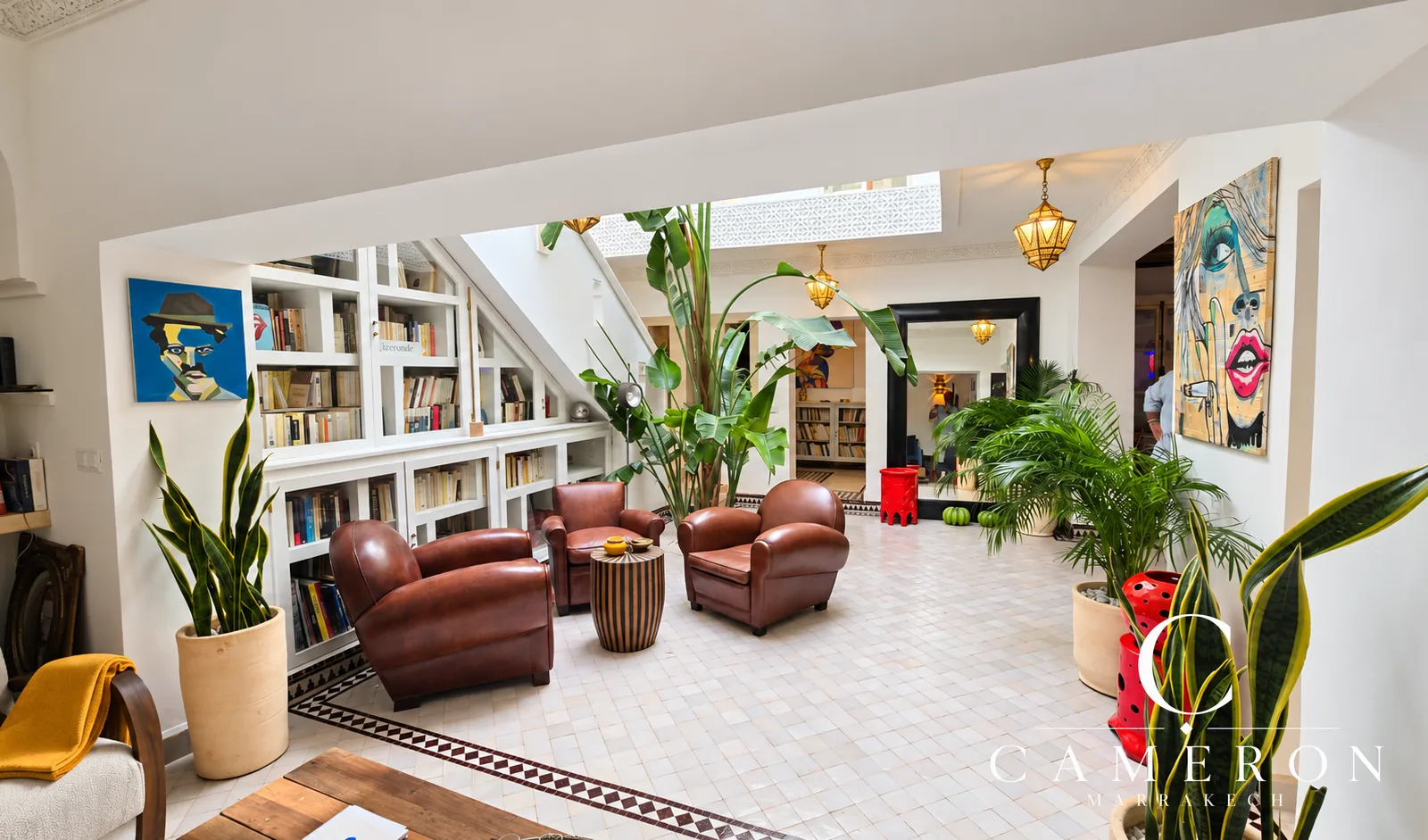 3-bedroom riad with terrace and pool – Kasbah Marrakech