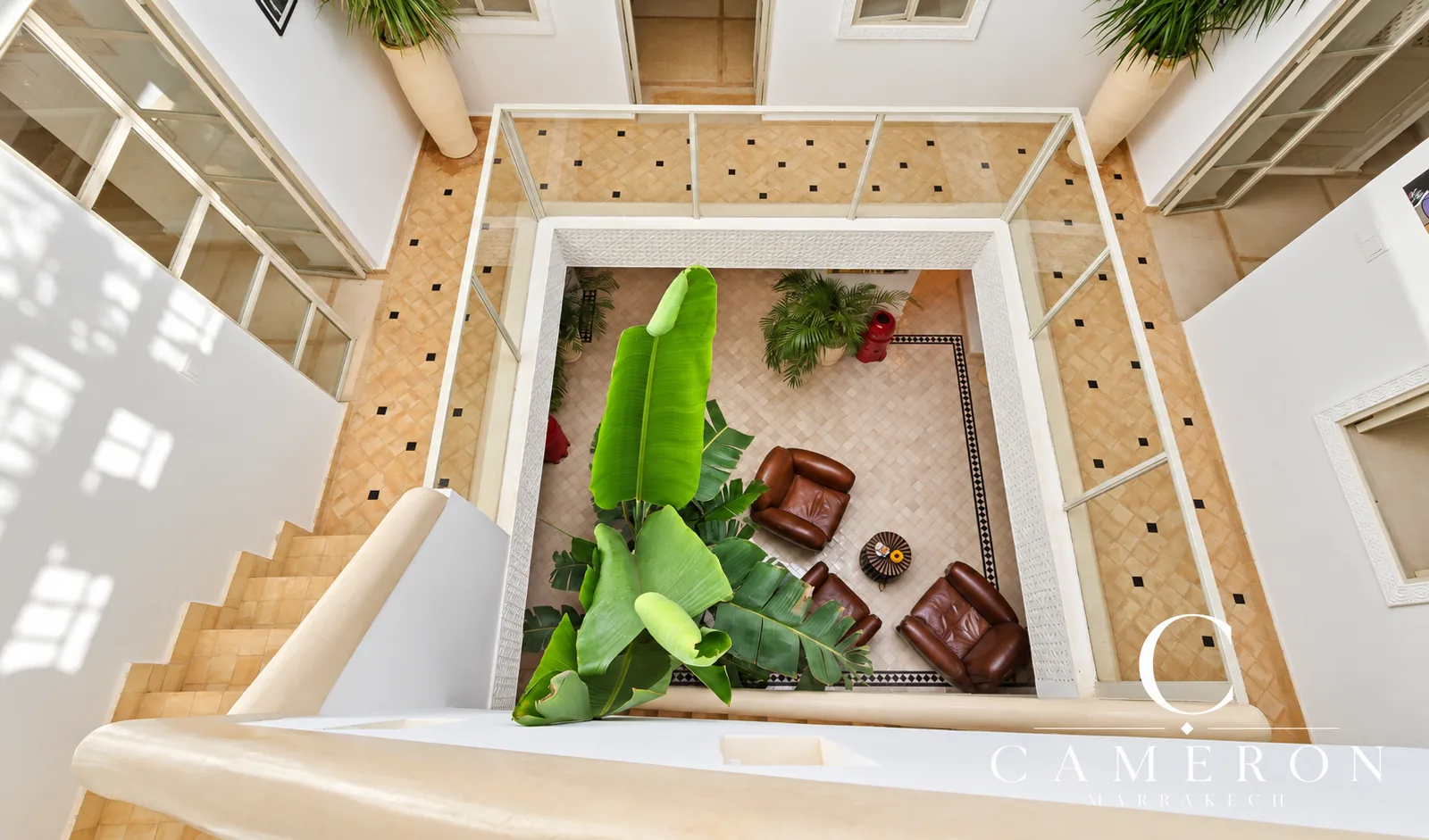 3-bedroom riad with terrace and pool – Kasbah Marrakech