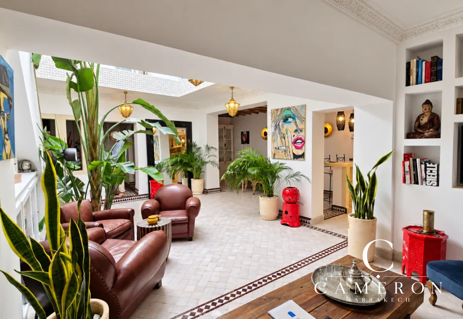 Riad 3 chambres avec terrasse et bassin – Kasbah Marrakech