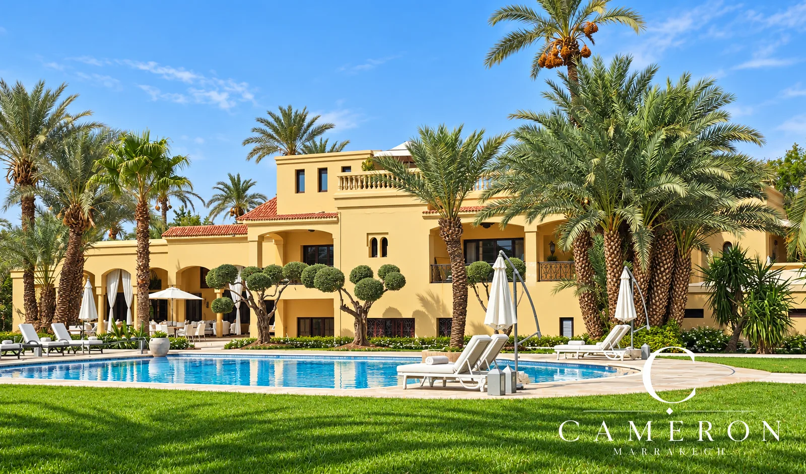 Historic, licensed palace – Palmeraie’s ‘Golden Triangle’, Marrakech