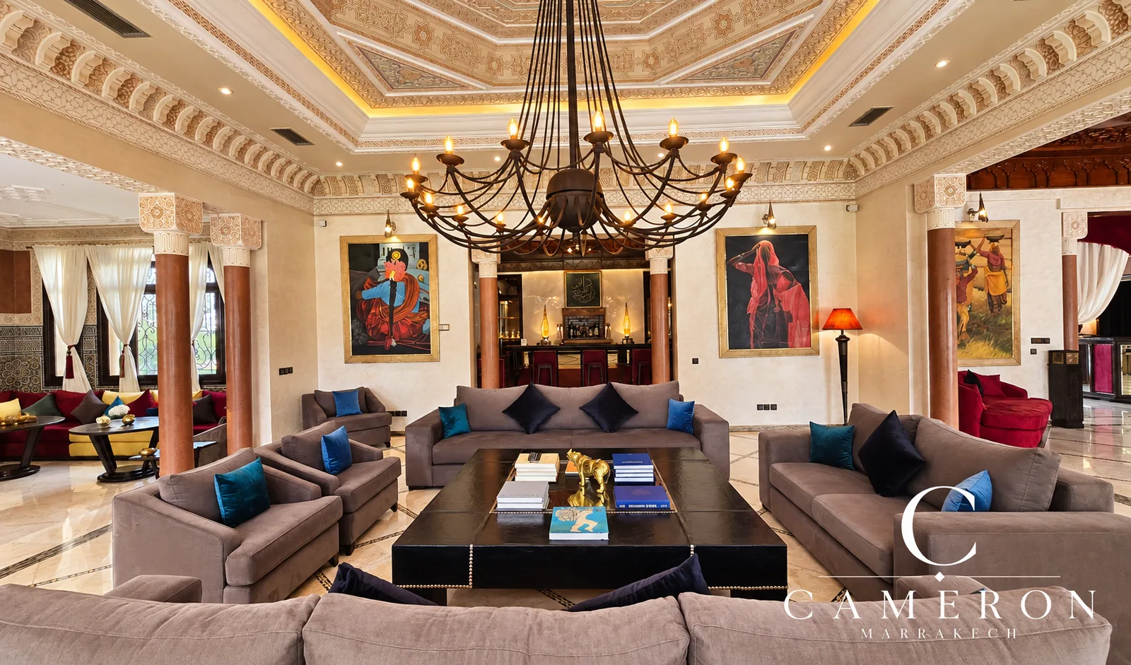 Historic, licensed palace – Palmeraie’s ‘Golden Triangle’, Marrakech