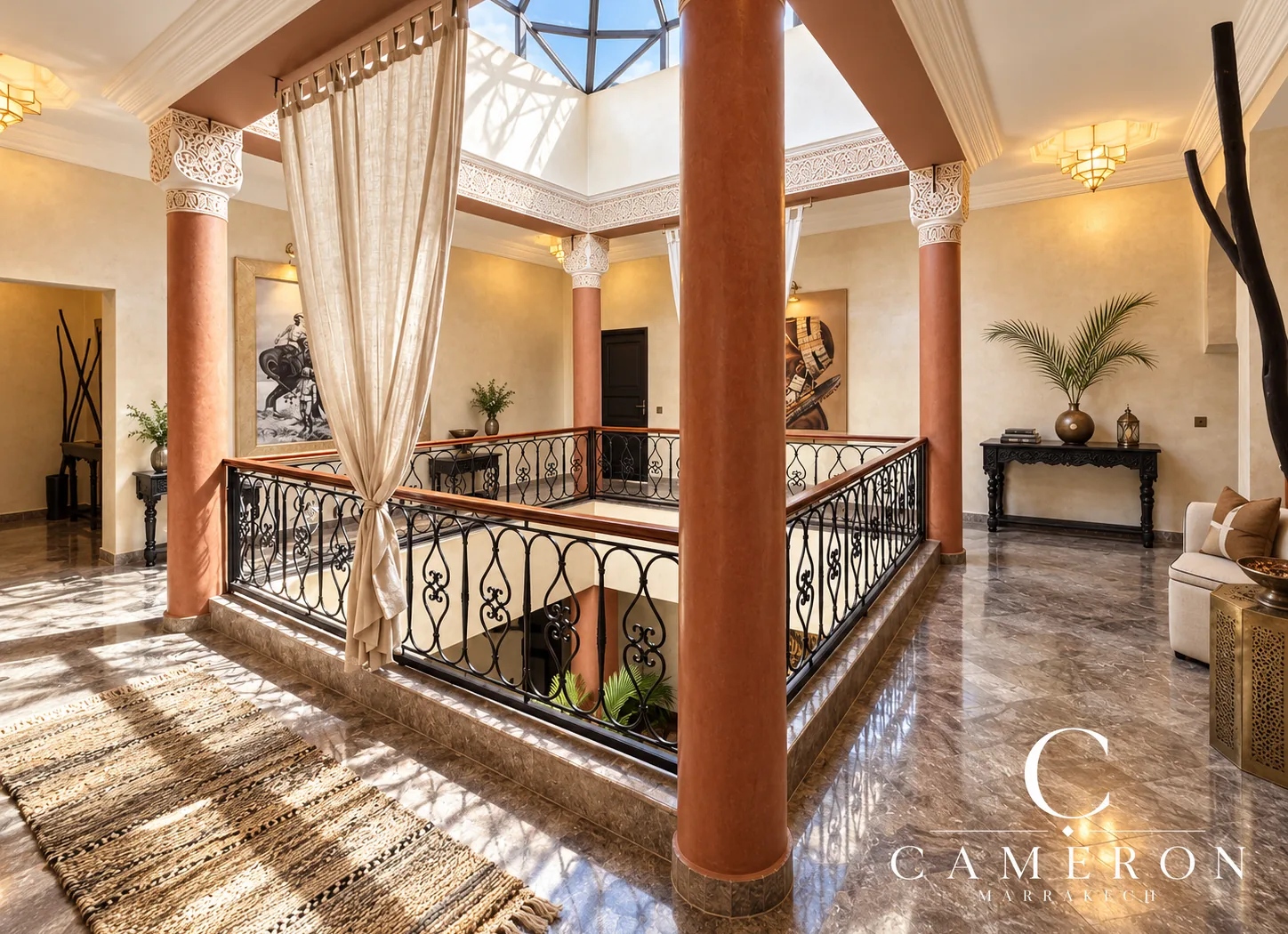 Historic, licensed palace – Palmeraie’s ‘Golden Triangle’, Marrakech