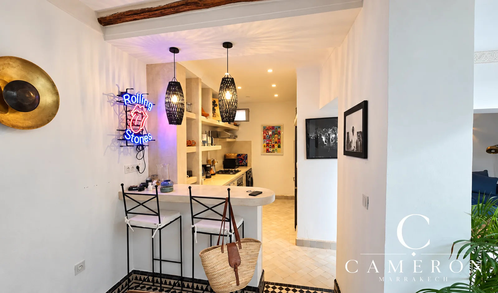 3-bedroom riad with terrace and pool – Kasbah Marrakech