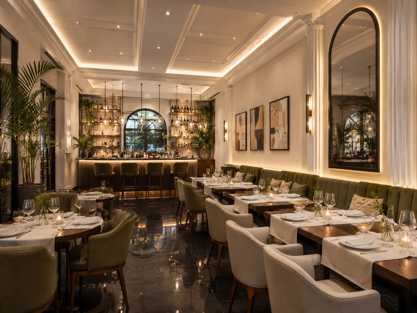Restaurant au cœur de Guéliz – Emplacement premium à Marrakech