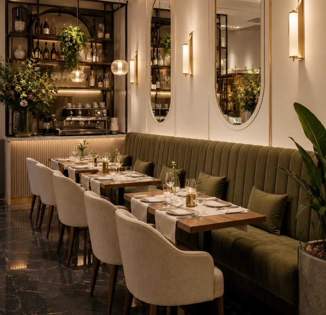 Restaurant au cœur de Guéliz – Emplacement premium à Marrakech