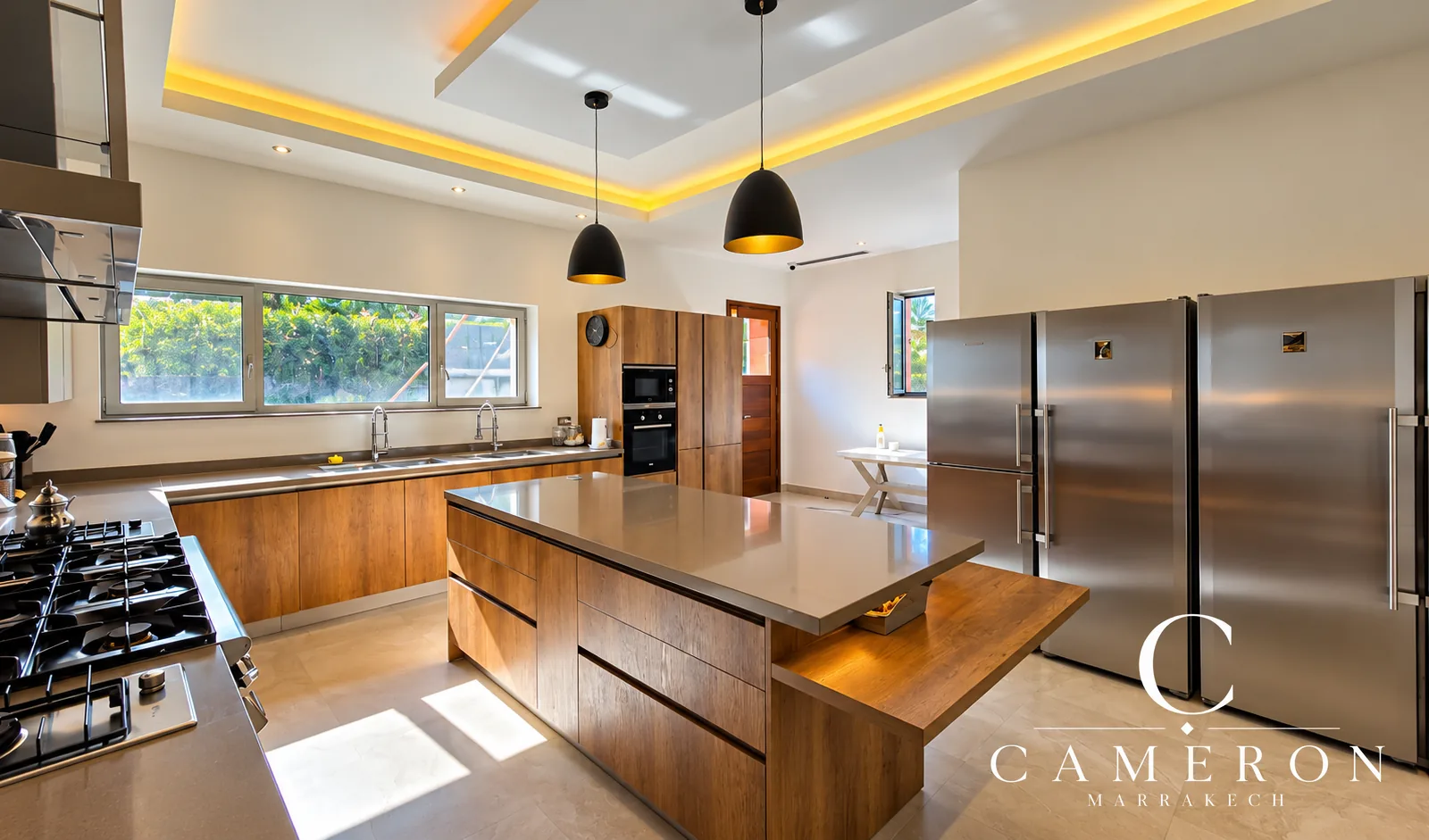 Exceptional villa overlooking the golf course with 6 suites and a private spa – Amelkis, Marrakech