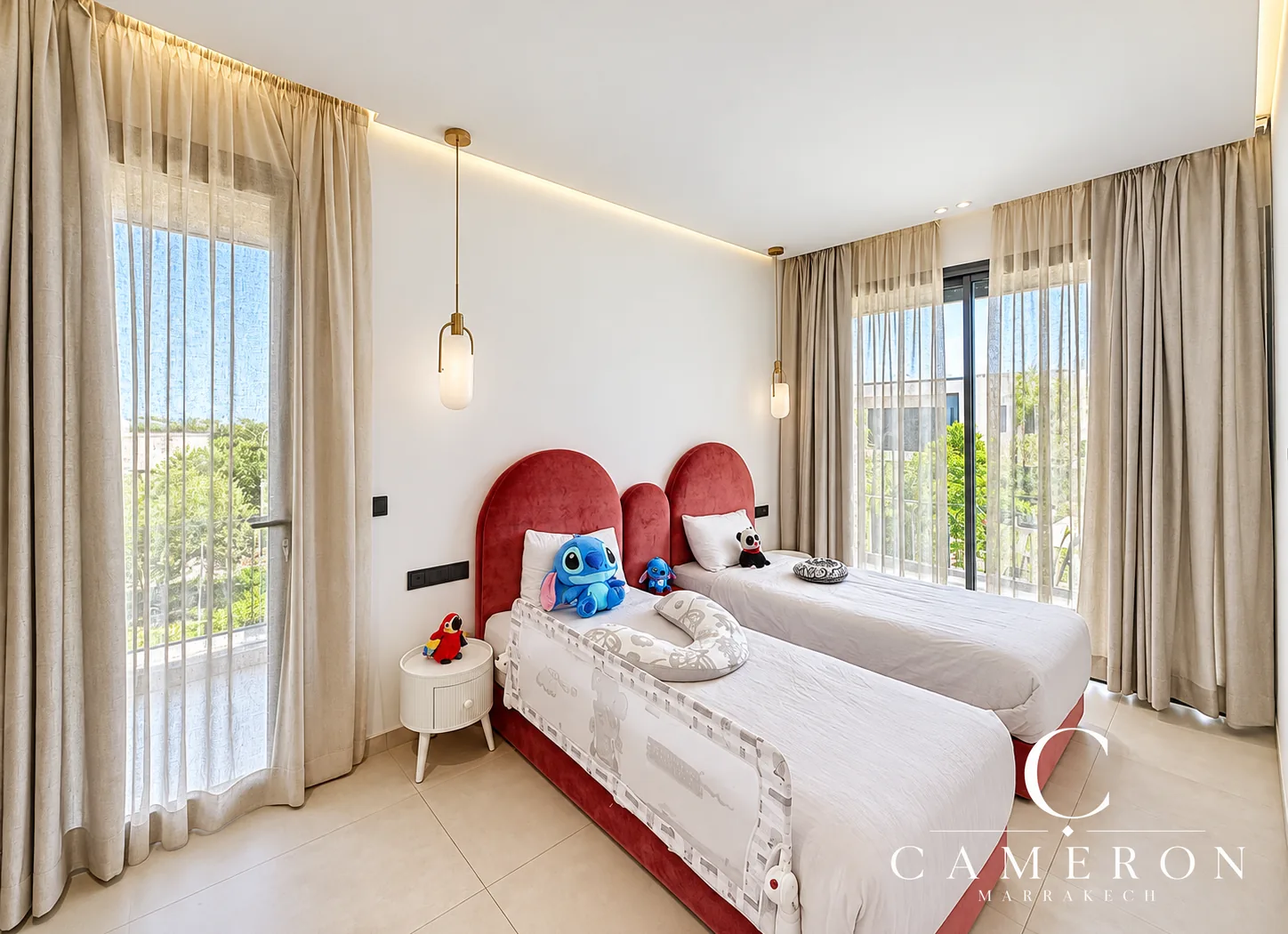 Contemporary furnished villa with 4 suites and a heated swimming pool – Akenza Golf, Marrakech