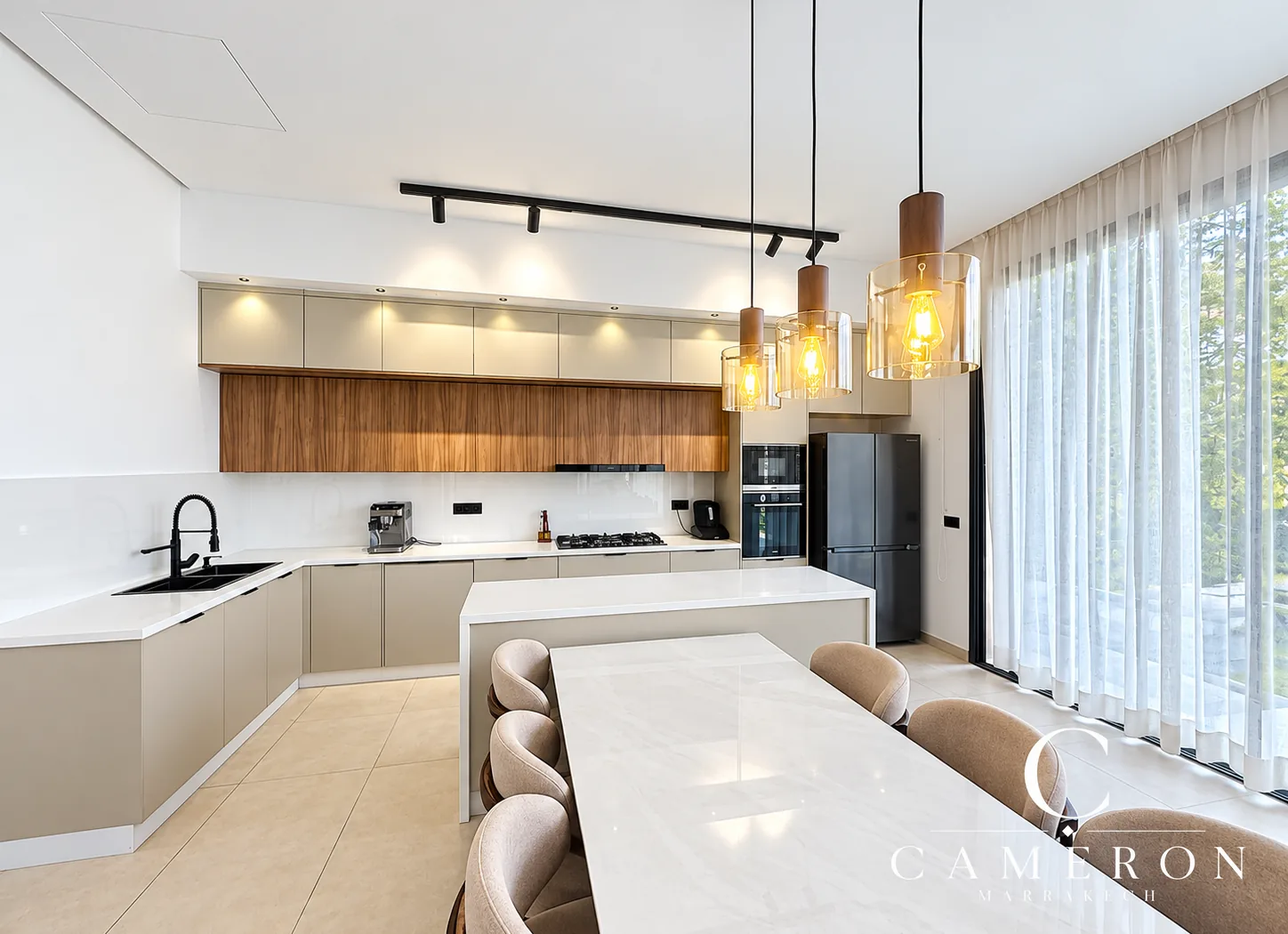 Contemporary furnished villa with 4 suites and a heated swimming pool – Akenza Golf, Marrakech