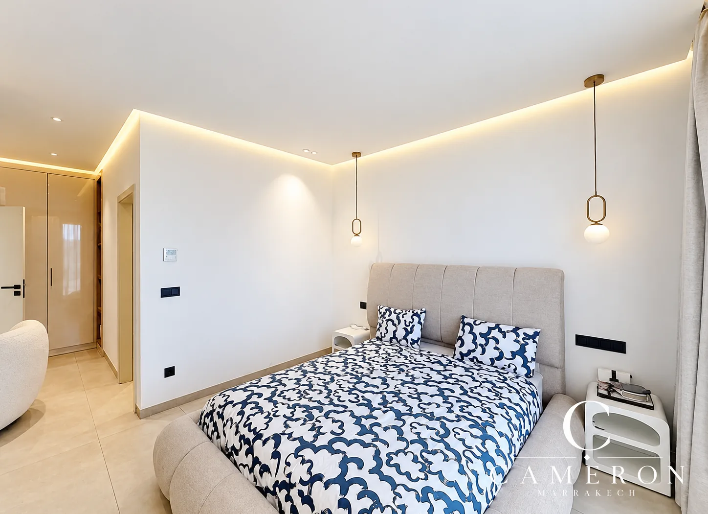 Contemporary furnished villa with 4 suites and a heated swimming pool – Akenza Golf, Marrakech