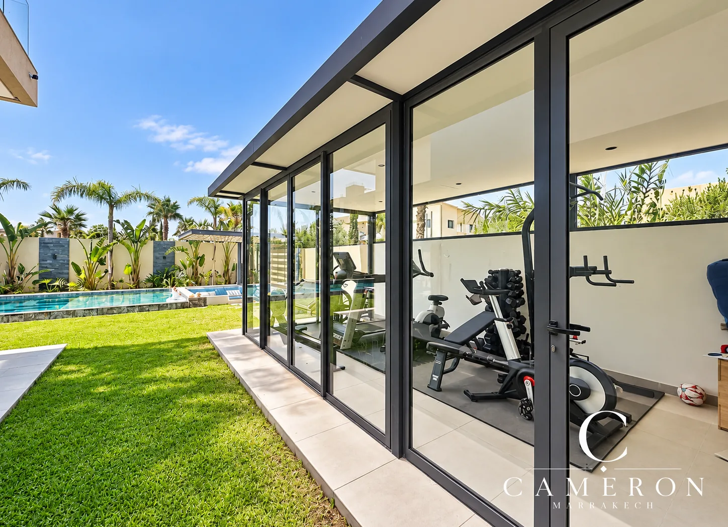 Contemporary furnished villa with 4 suites and a heated swimming pool – Akenza Golf, Marrakech