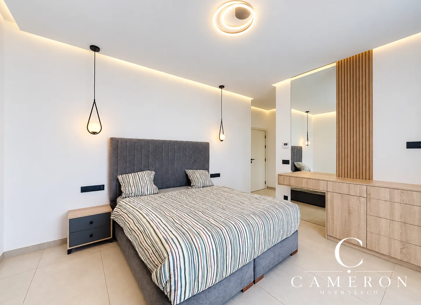 Contemporary furnished villa with 4 suites and a heated swimming pool – Akenza Golf, Marrakech