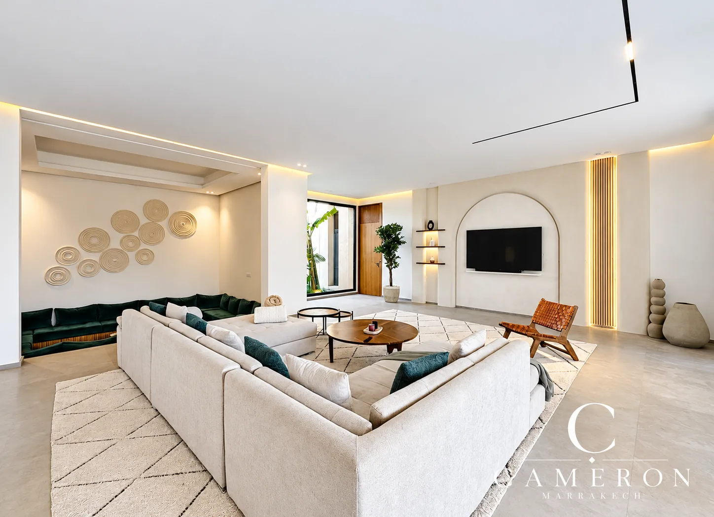 Single-storey villa with 4 suites, heated swimming pool and views of the Atlas Mountains – Route de l’Ourika, Marrakech