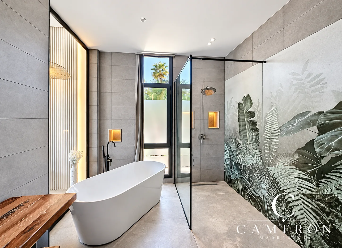 Single-storey villa with 4 suites, heated swimming pool and views of the Atlas Mountains – Route de l’Ourika, Marrakech