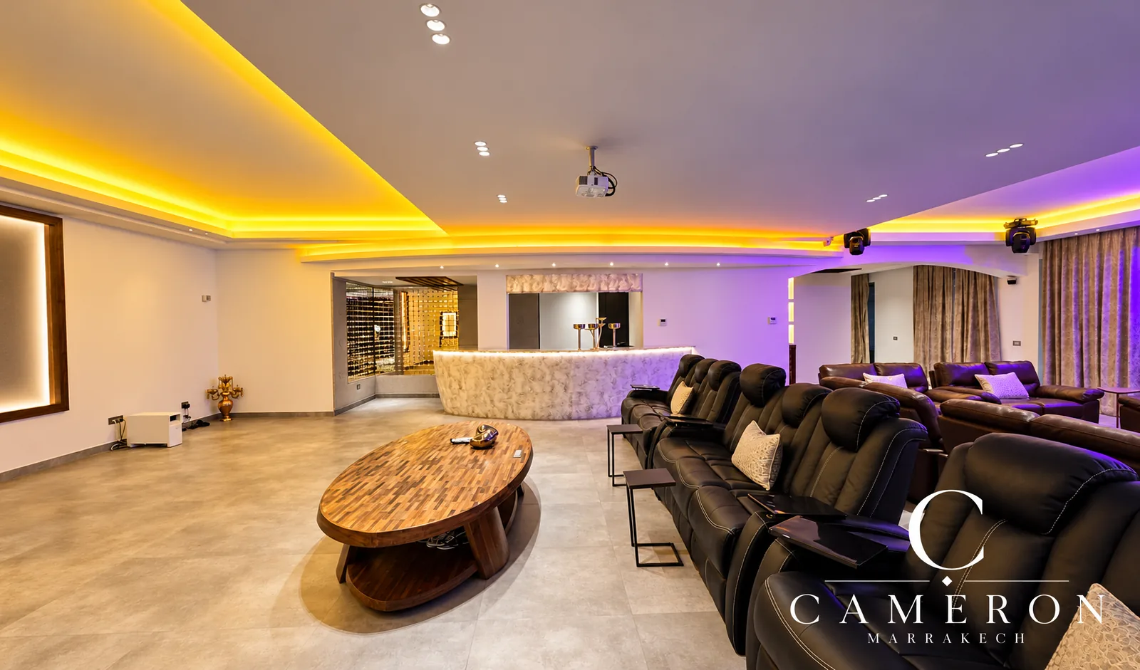 Exceptional villa overlooking the golf course with 6 suites and a private spa – Amelkis, Marrakech