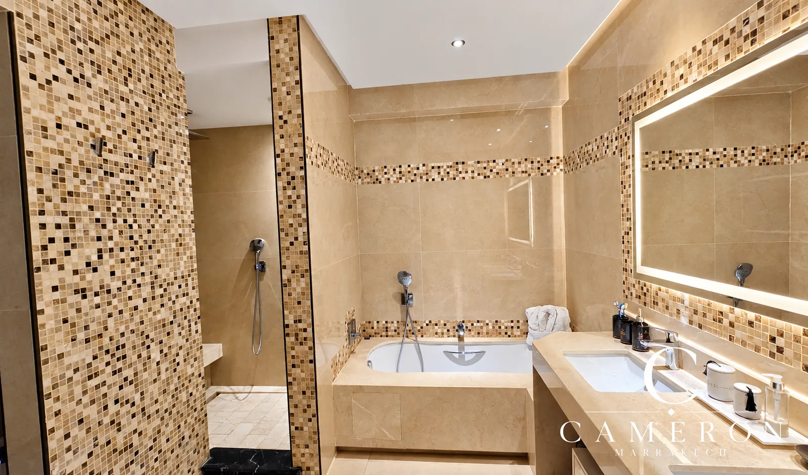 Exceptional villa overlooking the golf course with 6 suites and a private spa – Amelkis, Marrakech