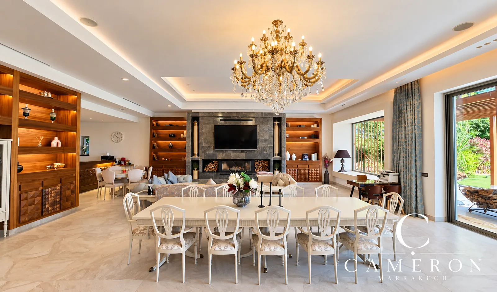 Exceptional villa overlooking the golf course with 6 suites and a private spa – Amelkis, Marrakech