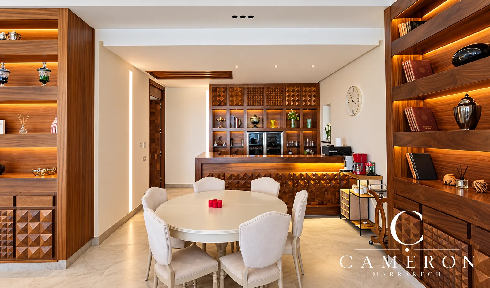 Exceptional villa overlooking the golf course with 6 suites and a private spa – Amelkis, Marrakech