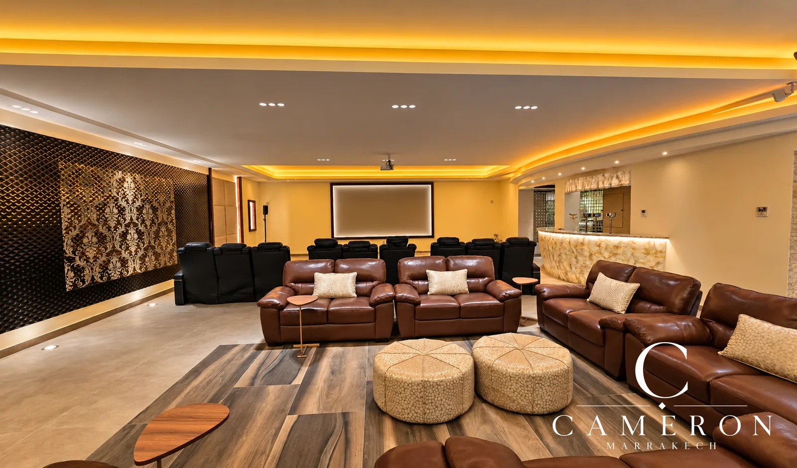 Exceptional villa overlooking the golf course with 6 suites and a private spa – Amelkis, Marrakech