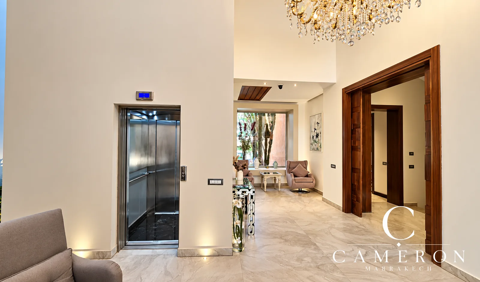 Exceptional villa overlooking the golf course with 6 suites and a private spa – Amelkis, Marrakech